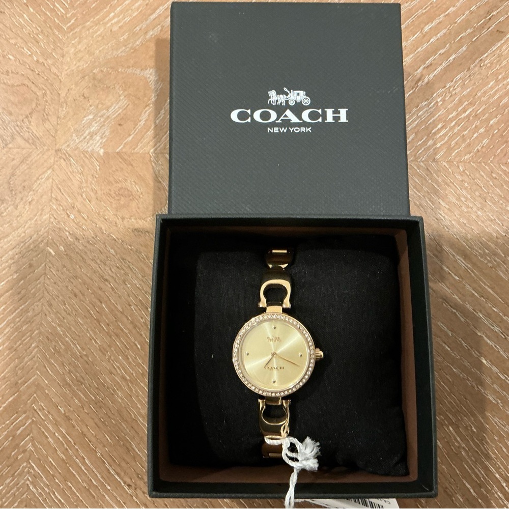 COACH
Women's Park Gold-Tone Bracelet Watch 26mm - Picture 6 of 6